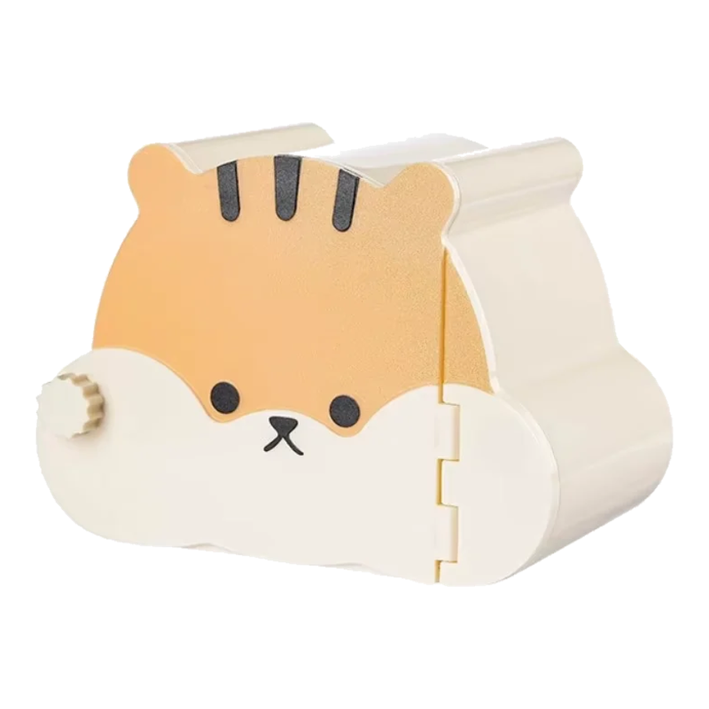 Cachette pour hamster avec motif orange