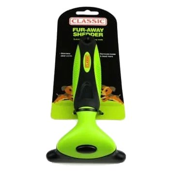 Brosse anti-mue De-Shedder Deluxe Classic pour chien, petite et grande