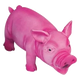 Cochon rose en latex avec son réaliste pour chien, 22 cm