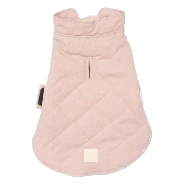 Doudoune sans manches pour chien FuzzYard Life Soft Blush
