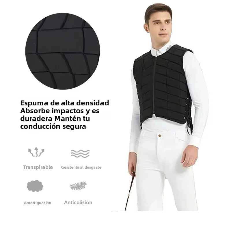 Gilet de protection d'équitation adulte et enfant – vue 3