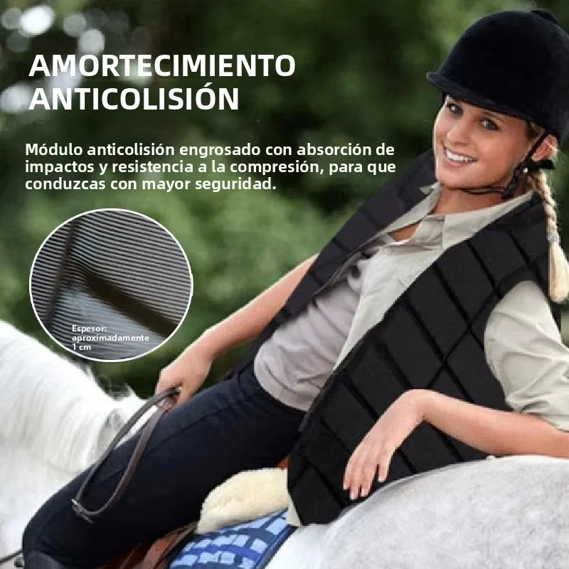 Gilet de protection d'équitation adulte et enfant – vue 4