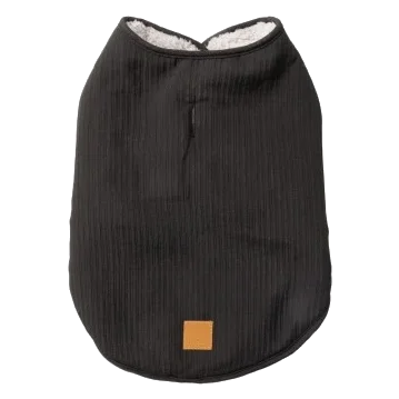 Gilet réversible pour chien FuzzYard Umeda noir