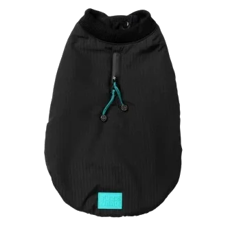 Blouson bomber matelassé pour chien FuzzYard noir