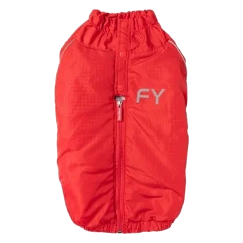 Veste réfléchissante pour chien FuzzYard Space rouge