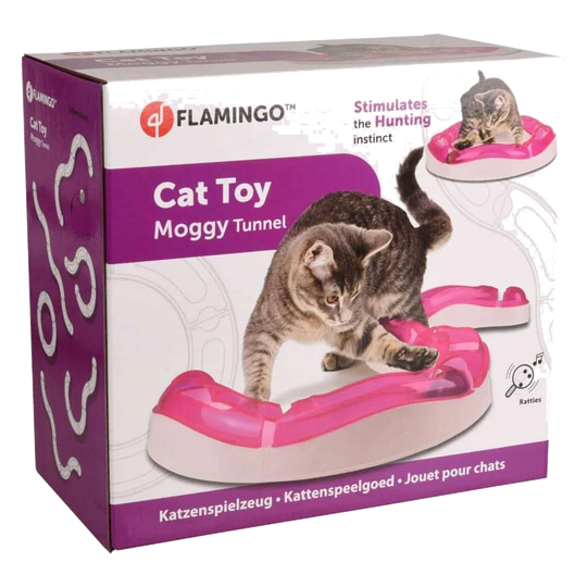 Circuit à balle Flamingo pour chat
