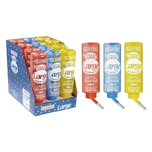Biberon pour rongeurs Classic Colortone T4 Large Bottle 600 ml