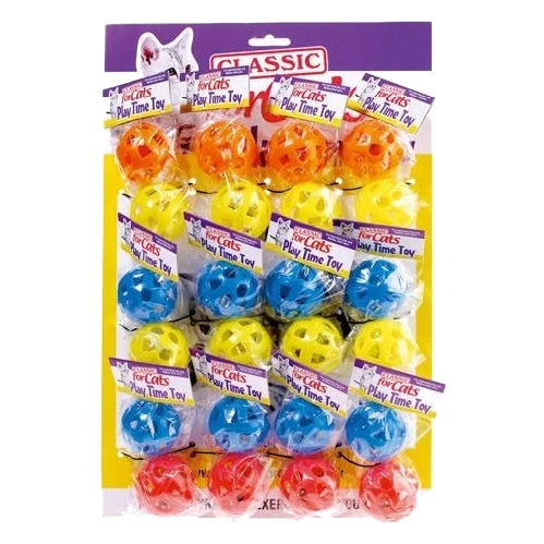 Balle pour chat Classic Plastic Lattice Play Ball