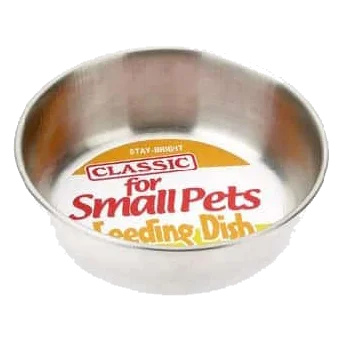 Gamelle pour chien Classic Small Pet Stainless Steel Dish 200 ml