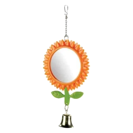 Miroir pour oiseaux Classic Sun Flower Mirror 125 mm