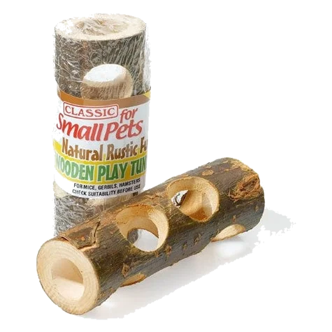 Tunnel de jeu pour rongeurs Classic Wooden Play Tunnel 150 mm
