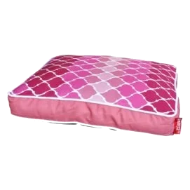 Matelas rectangulaire déhoussable pour chien, tailles M et L