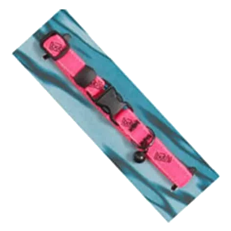 Collier élastique Bub's pour chat, fuchsia