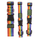 Collier chien Bub's Rainbow, tailles T1 à T3