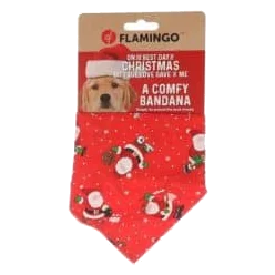 Collier avec bandana de Noël pour chien