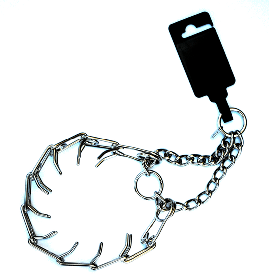 Collier d'éducation à pointes en acier pour chien