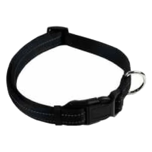 Collier chien réfléchissant en nylon modèle 2, taille T1, 26-40 cm