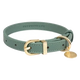 Collier pour chien en cuir vegan FuzzYard Atelier Myrtle Green