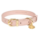 Collier pour chien en cuir vegan FuzzYard Atelier Soft Blush