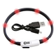 Collier LED pour chat, noir