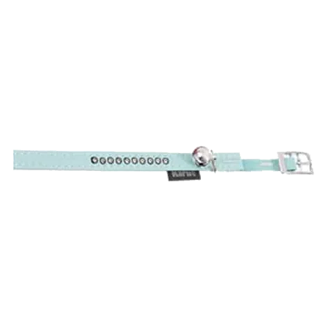 Collier chat Monte Carlo, bleu clair, 11 mm, 30 cm