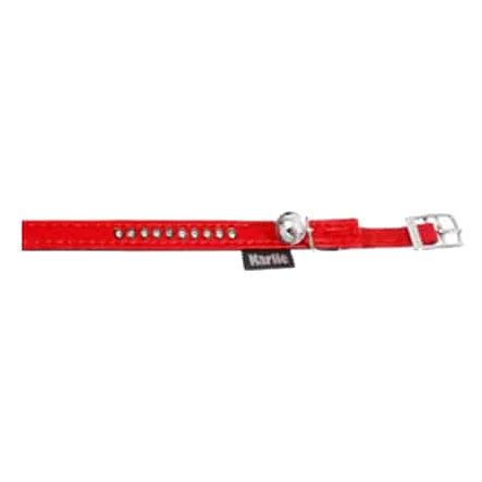 Collier chat Monte Carlo, rouge, 11 mm, 30 cm