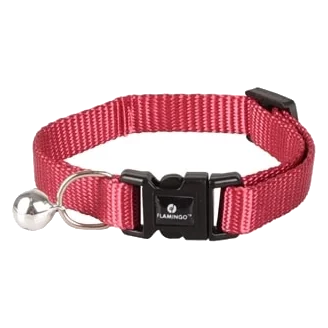 Collier chaton Ziggi, cerise, 15–22 cm, 10 mm