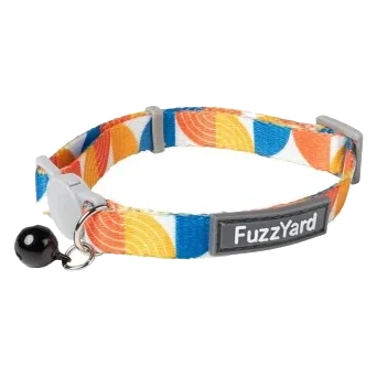 Collier pour chat FuzzYard New Wave orange