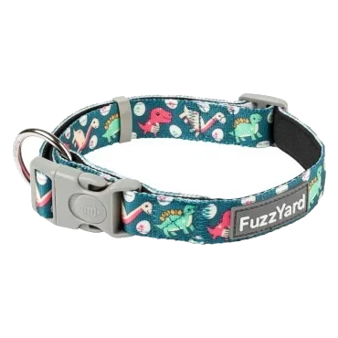 Collier pour chien en néoprène FuzzYard Dinosaur Land