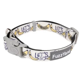Collier pour chien en néoprène FuzzYard Go Bananas