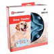 Gamelle anti-glouton Beno bleue Flamingo pour chien, taille M, 800 ml