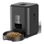Distributeur croquettes chat noir avec WiFi et minuterie