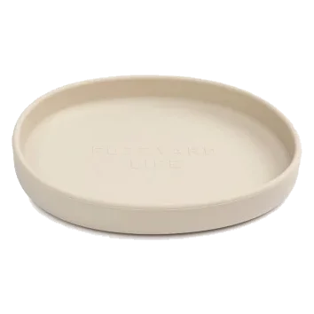 Gamelle pour chat en silicone FuzzYard Life Sandstone
