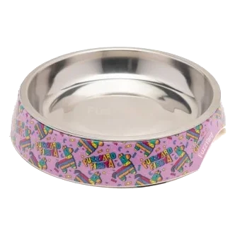 Gamelle chat plate FuzzYard Fiesta 420 ml antidérapante