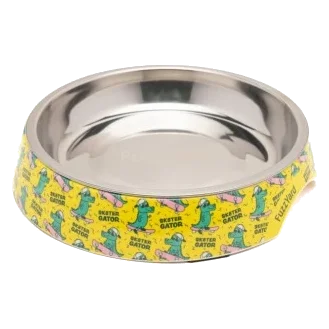 Gamelle chat plate FuzzYard Sk8ter Gator 420 ml antidérapante