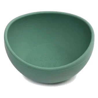 Gamelle pour chien en silicone FuzzYard Life Myrtle Green