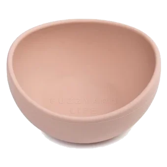Gamelle pour chien en silicone FuzzYard Life Soft Blush