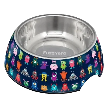 Gamelle chien antidérapante FuzzYard Yardsters en inox