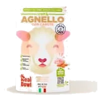 Pâtée naturelle pour chien Real Bowl à l'agneau, sachet de 150 g