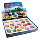 Coraux et étoiles de mer décoration aquarium