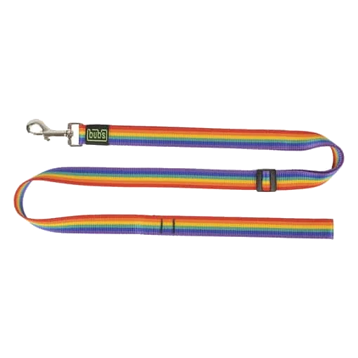 Laisse enrouleur chien Bub's Rainbow, petite et grande taille