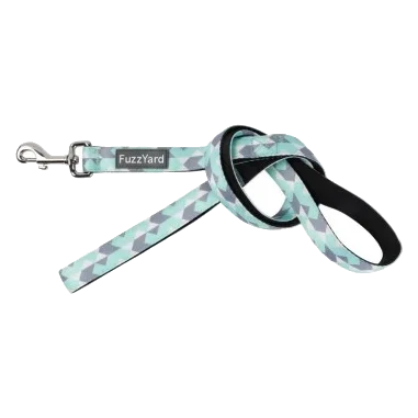 Laisse pour chien FuzzYard Mint Fizz en néoprène rembourré