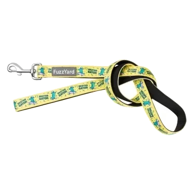 Laisse pour chien FuzzYard Sk8ter Gator en néoprène rembourré