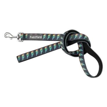 Laisse pour chien en néoprène FuzzYard Volt!
