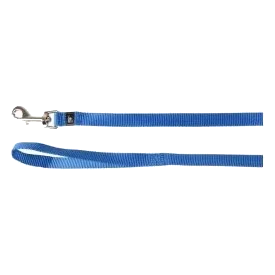 Laisse chien Ziggi bleue, 15 et 25 mm