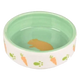 Gamelle Iggy en céramique orange pour rongeurs, 8,5 cm