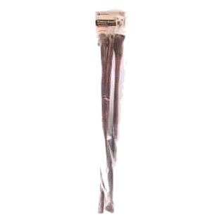 Œsophage de veau Flamingo en lanières rondes pour chien, 50 cm