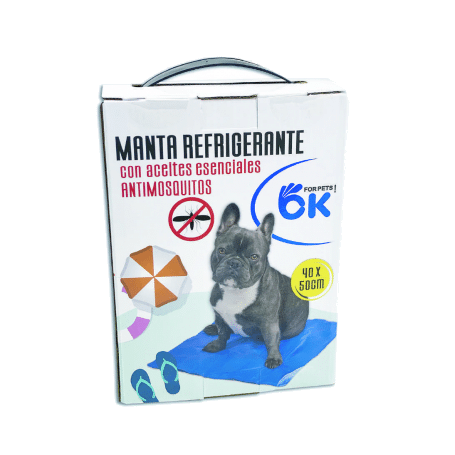 Tapis rafraîchissant anti-moustiques pour chien