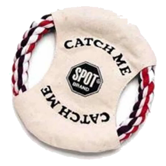 Frisbee en corde pour chien