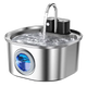 Fuente de agua inalámbrica de acero inoxidable de 3 L con sensor - ZONLIDOOG